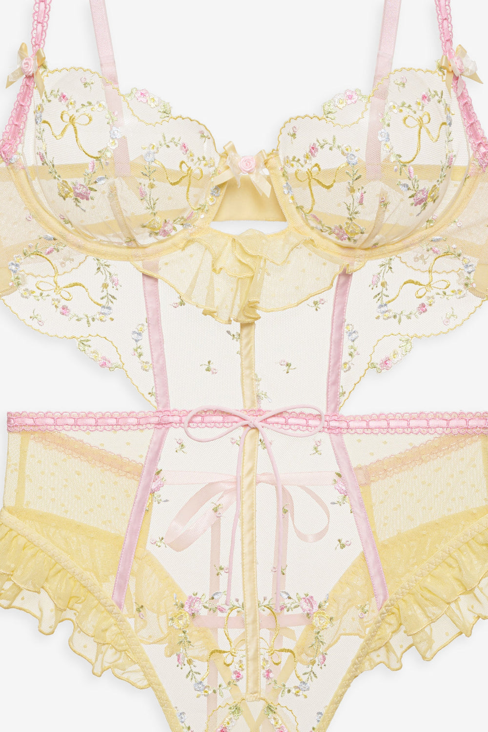 Sunny Bouquet Teddy — Multi Yellow