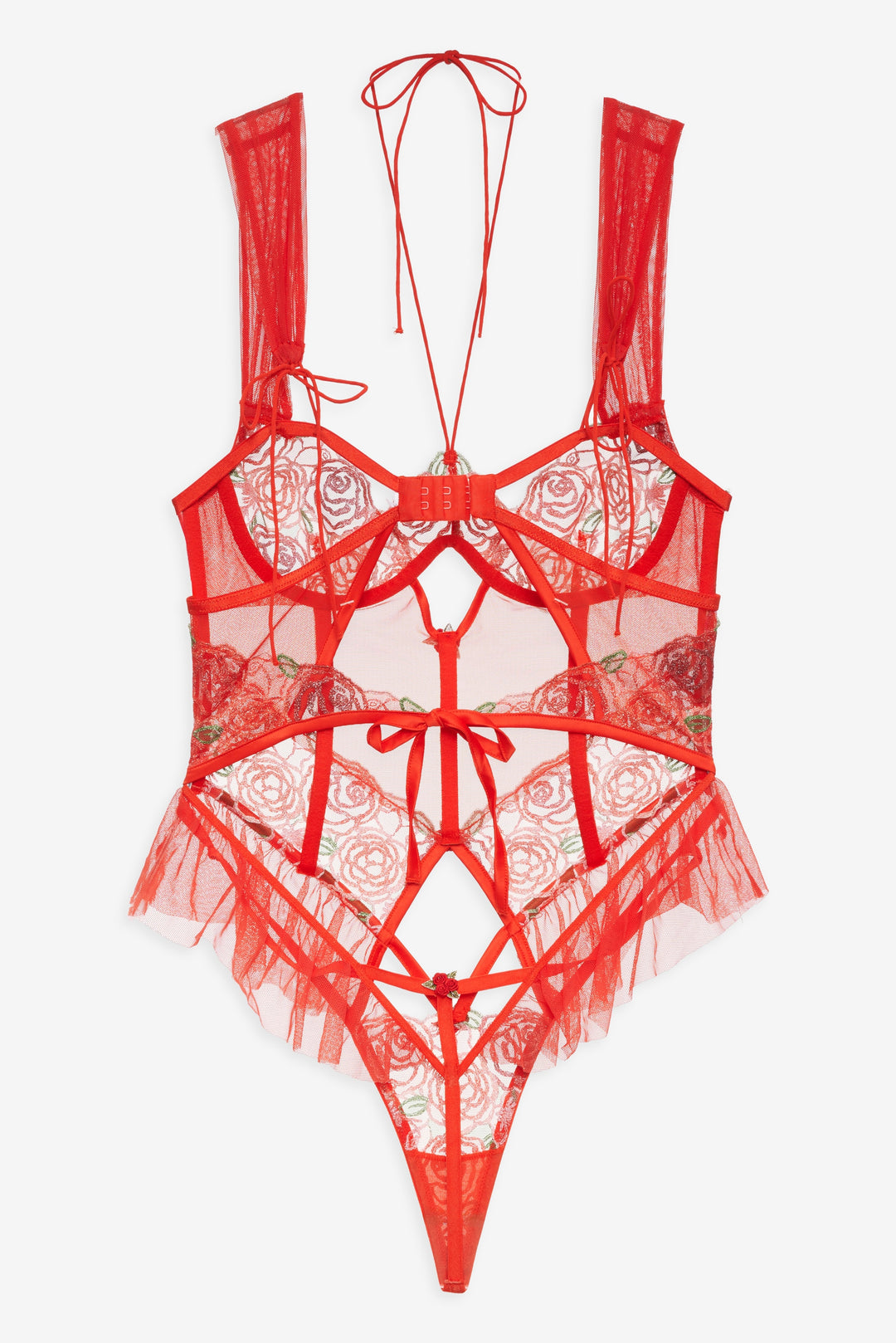 Gene Bodysuit — Red