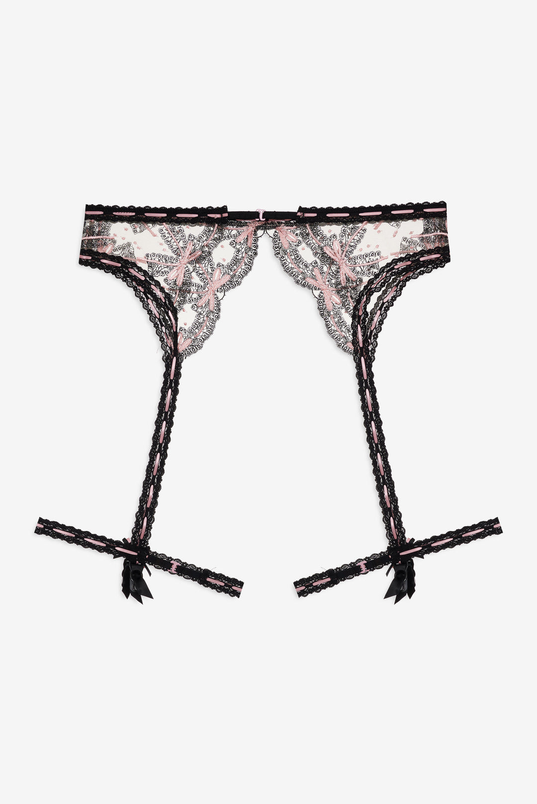Love Letters Garter Belt — Black