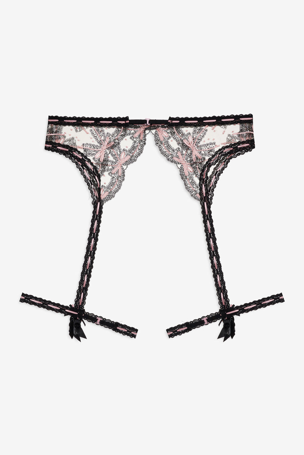 Love Letters Garter Belt — Black