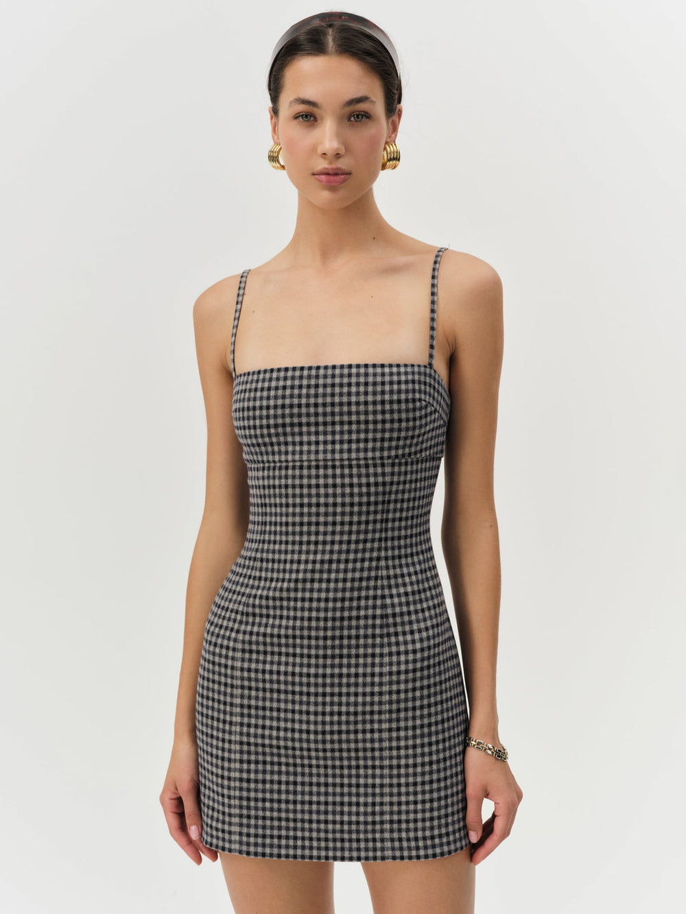 Savannah Mini Dress — Black