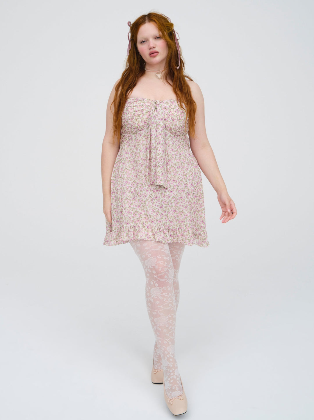 Teagan Mini Dress — White