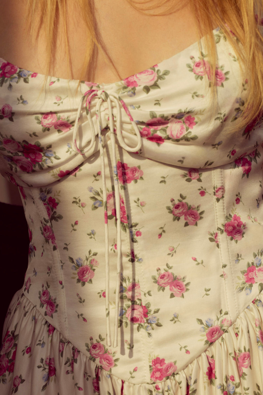 August Mini Dress — White