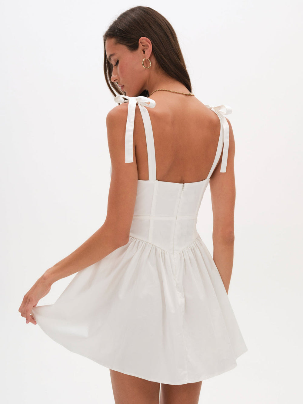 Jessie Mini Dress — White
