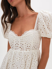 Becca Mini Dress — White