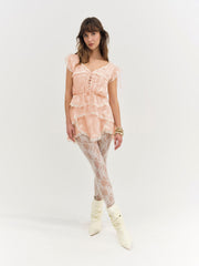 Ciara Mini Dress — Bisque