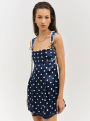 Holland Mini Dress — Navy