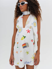 Carla Mini Dress — Multi