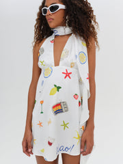 Carla Mini Dress — Multi