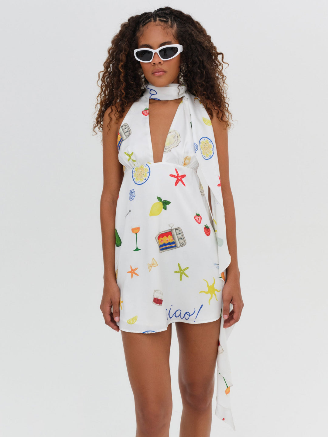 Carla Mini Dress — Multi