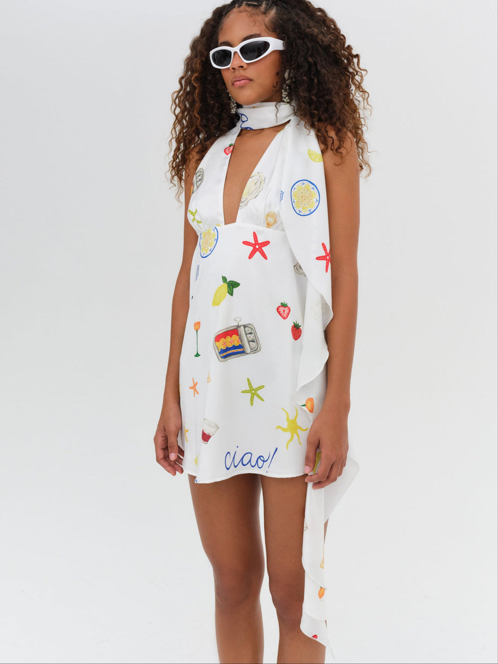 Carla Mini Dress — Multi