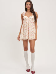 Poppy Mini Dress — White