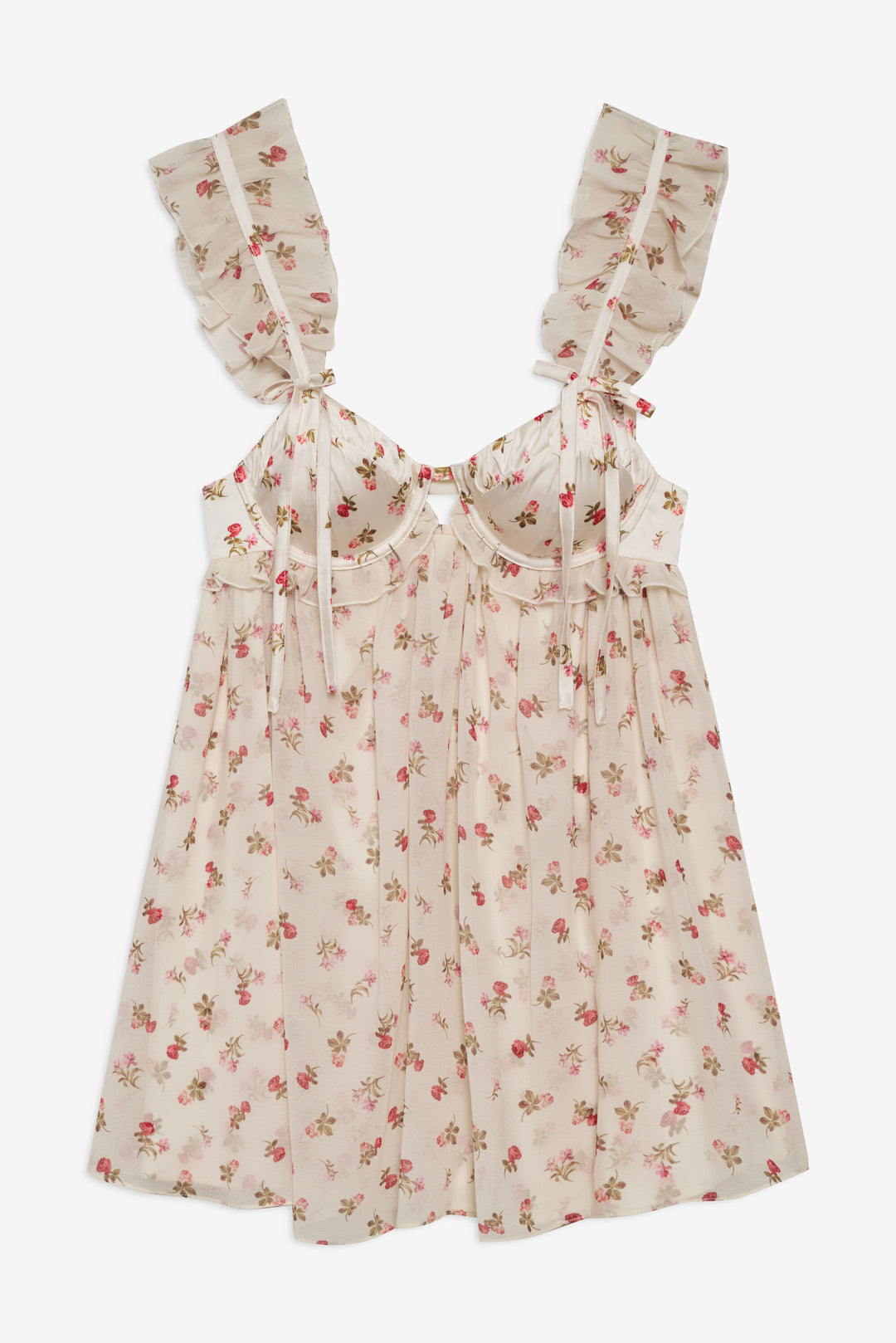 Poppy Mini Dress — White