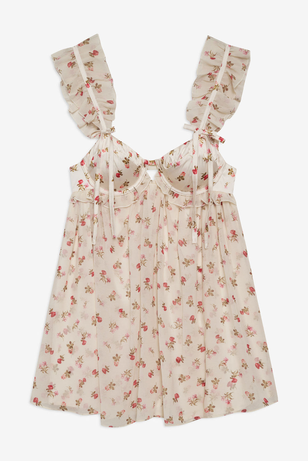 Poppy Mini Dress — White