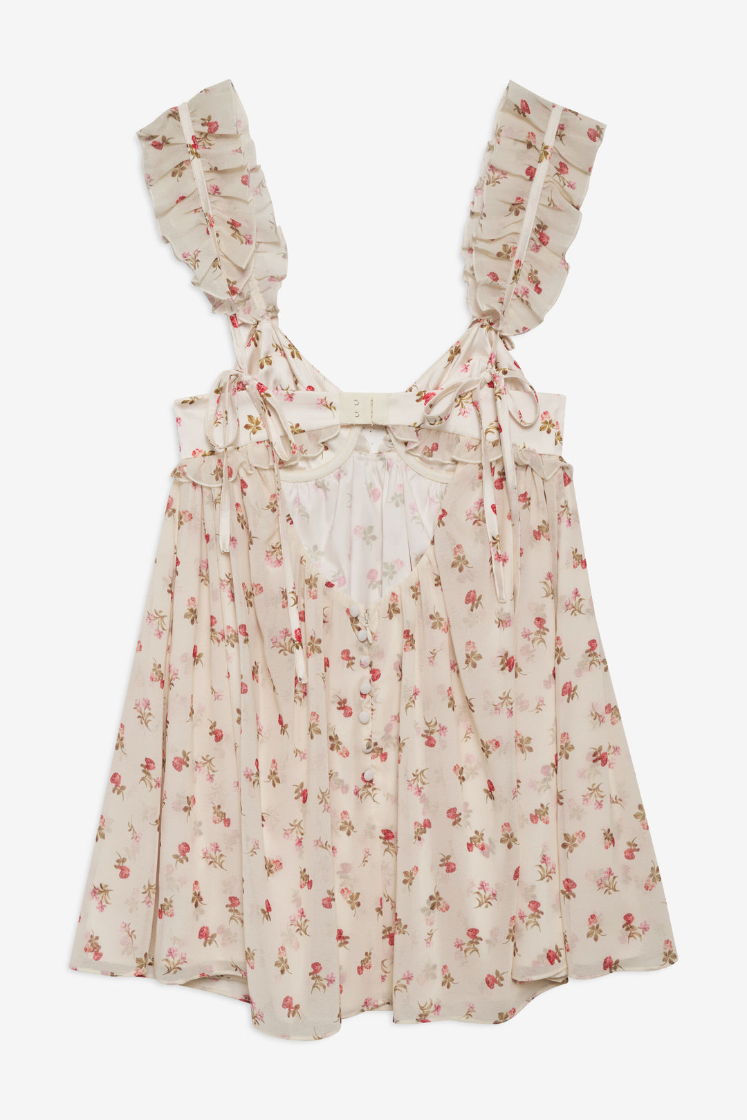 Poppy Mini Dress — White