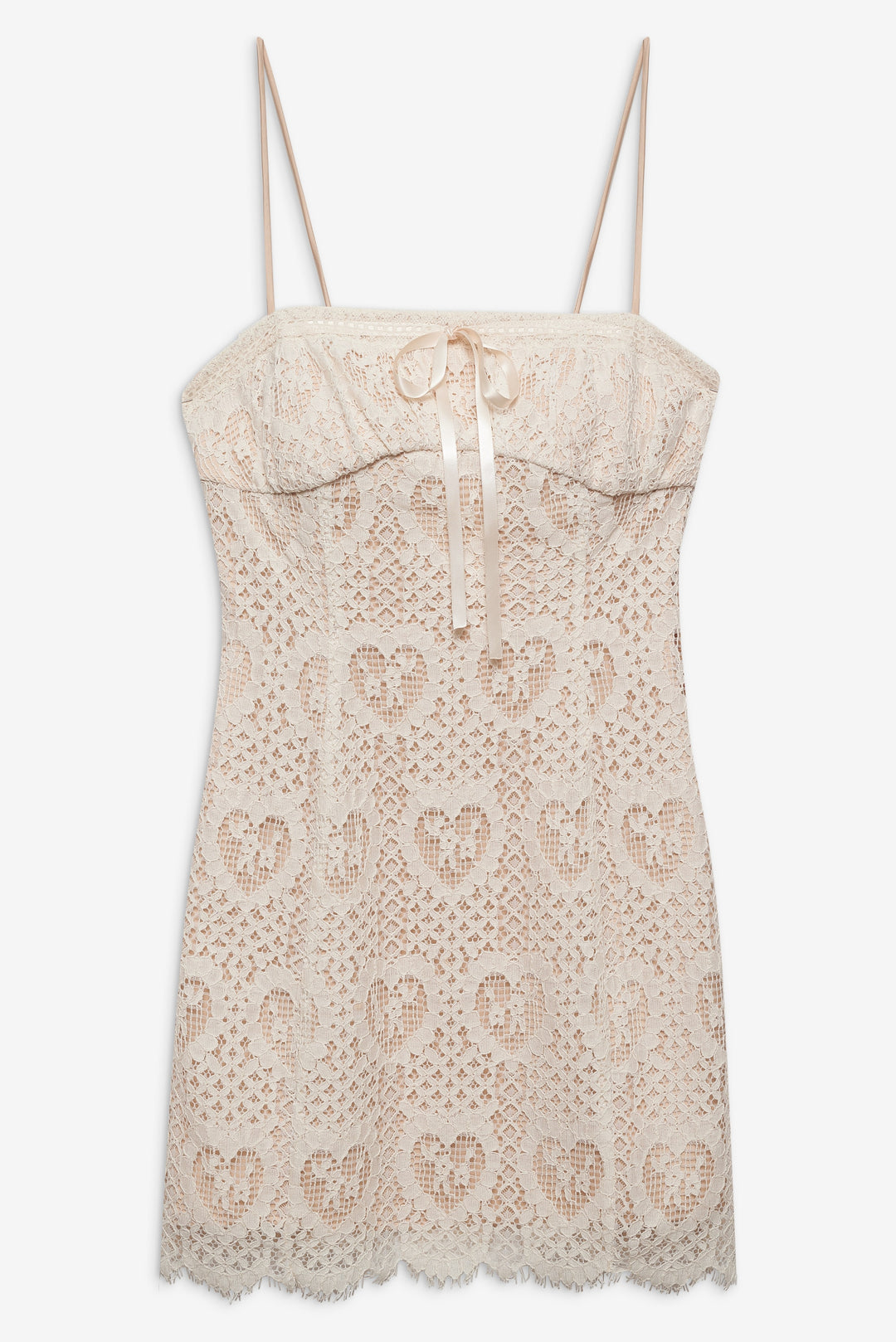 Claire Mini Dress — Cream