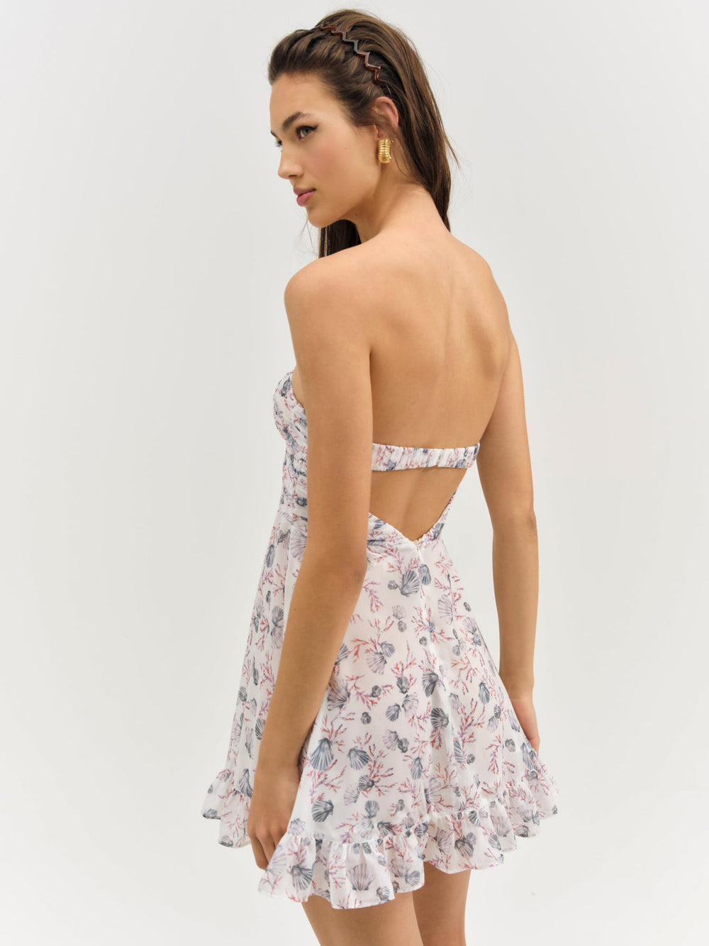 Teagan Mini Dress — White