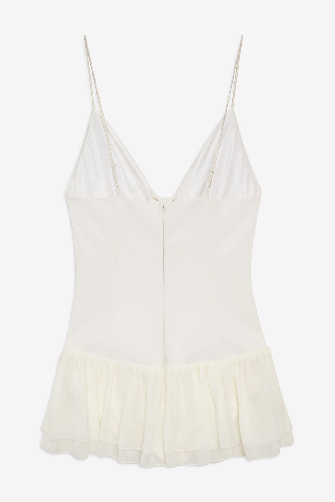 Josie Micro Mini Dress — Cream