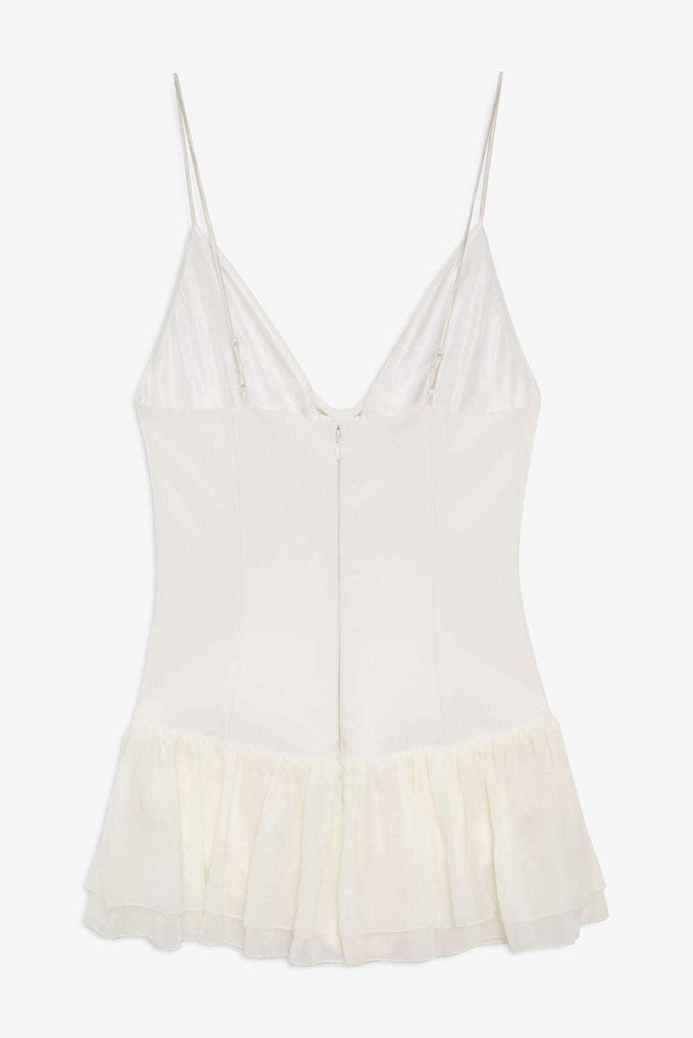 Josie Micro Mini Dress — Cream