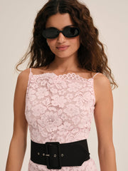 Lakeside Mini Dress — Pink