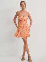 Teagan Mini Dress — Yellow