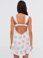 Holland Mini Dress — Doily Bouquet
