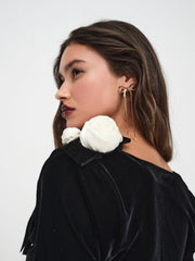 Tamera Mini Dress — Black