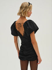 Singrid Mini Dress — Black