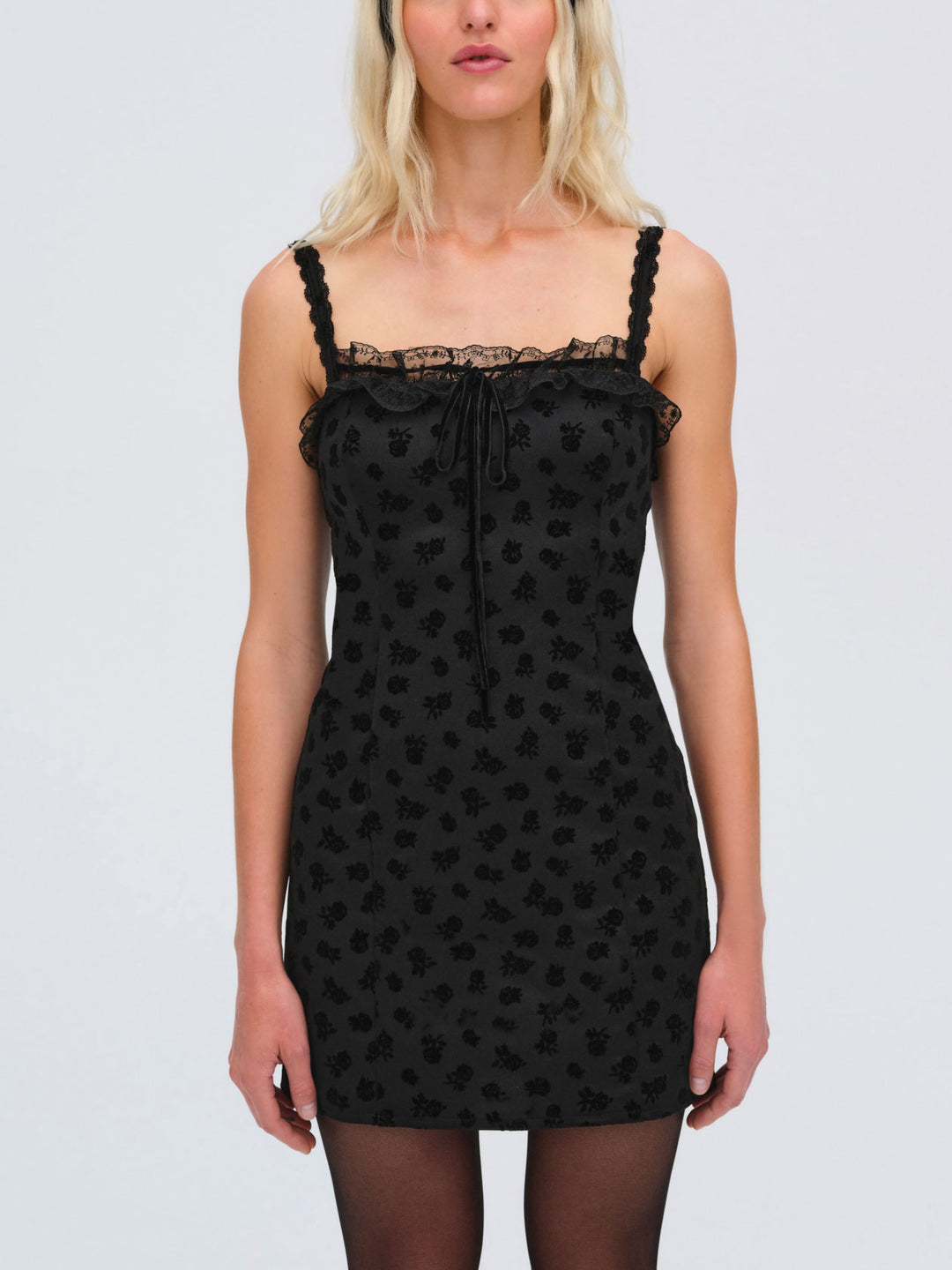 Claira Mini Dress — Black