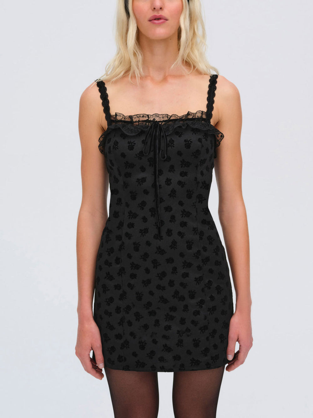 Claira Mini Dress — Black