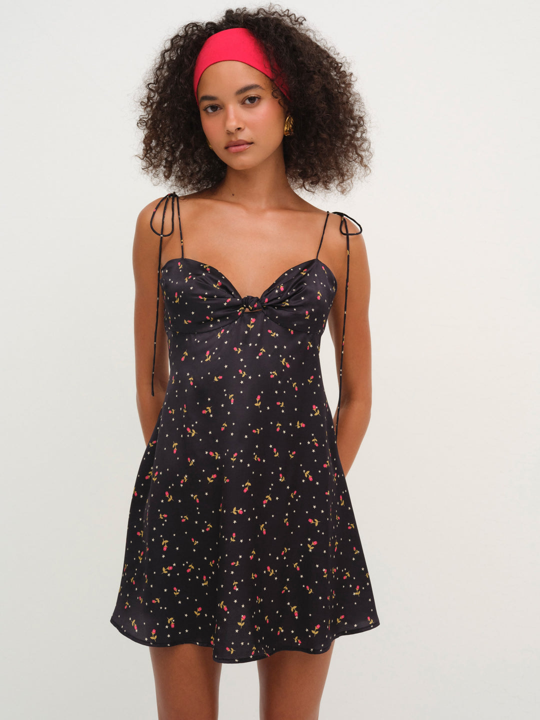 Adira Mini Dress — Black