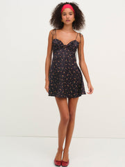 Adira Mini Dress — Black