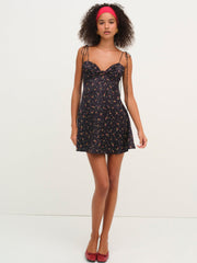 Adira Mini Dress — Black