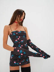 Posey Mini Dress — Black