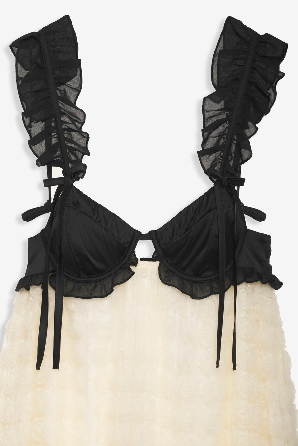 Poppy Mini Dress — Ivory