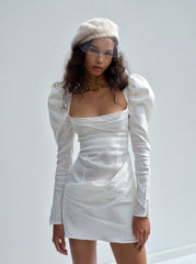 Etta Mini Dress — White