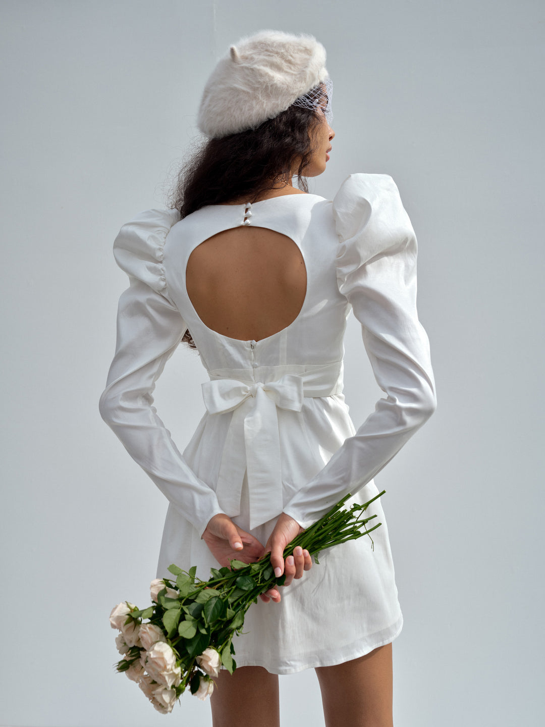 Etta Mini Dress — White