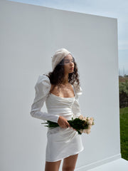 Etta Mini Dress — White