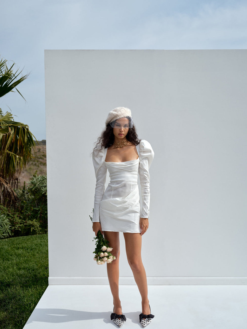 Etta Mini Dress — White