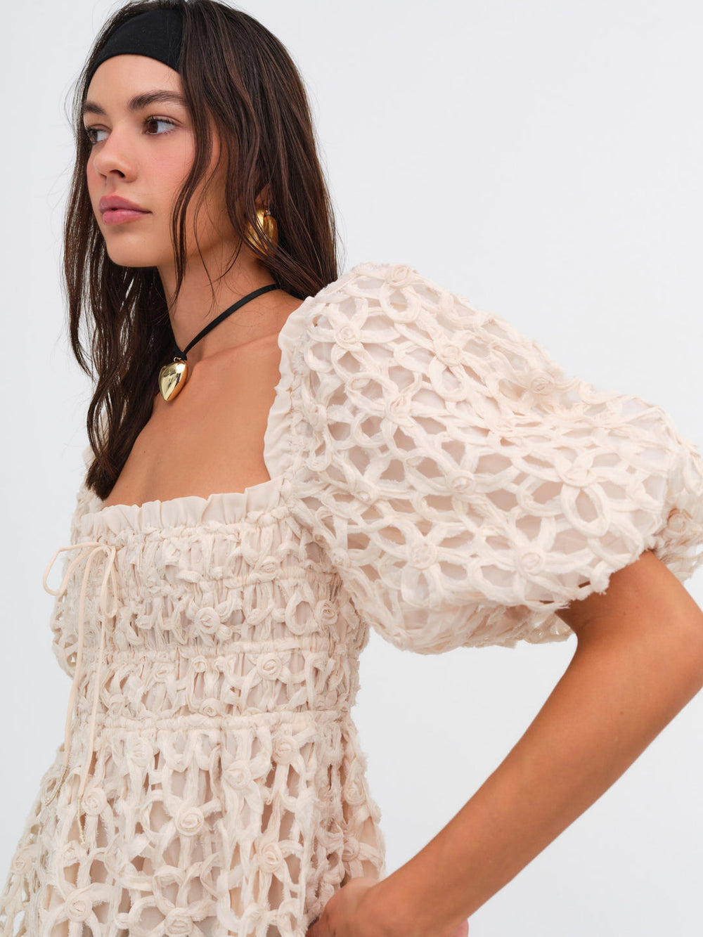 Brooke Mini Dress — White