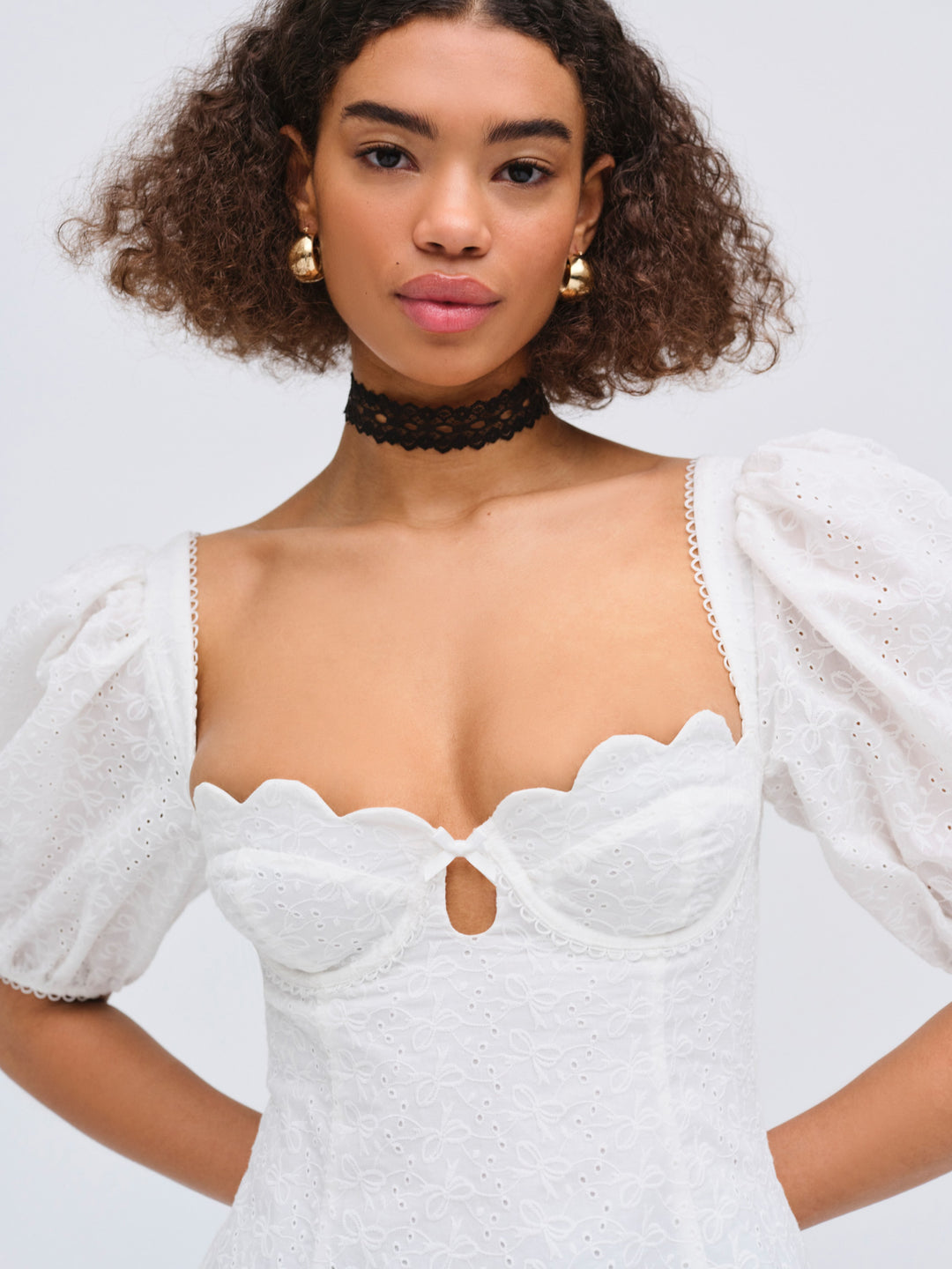 Marseille Mini Dress — White