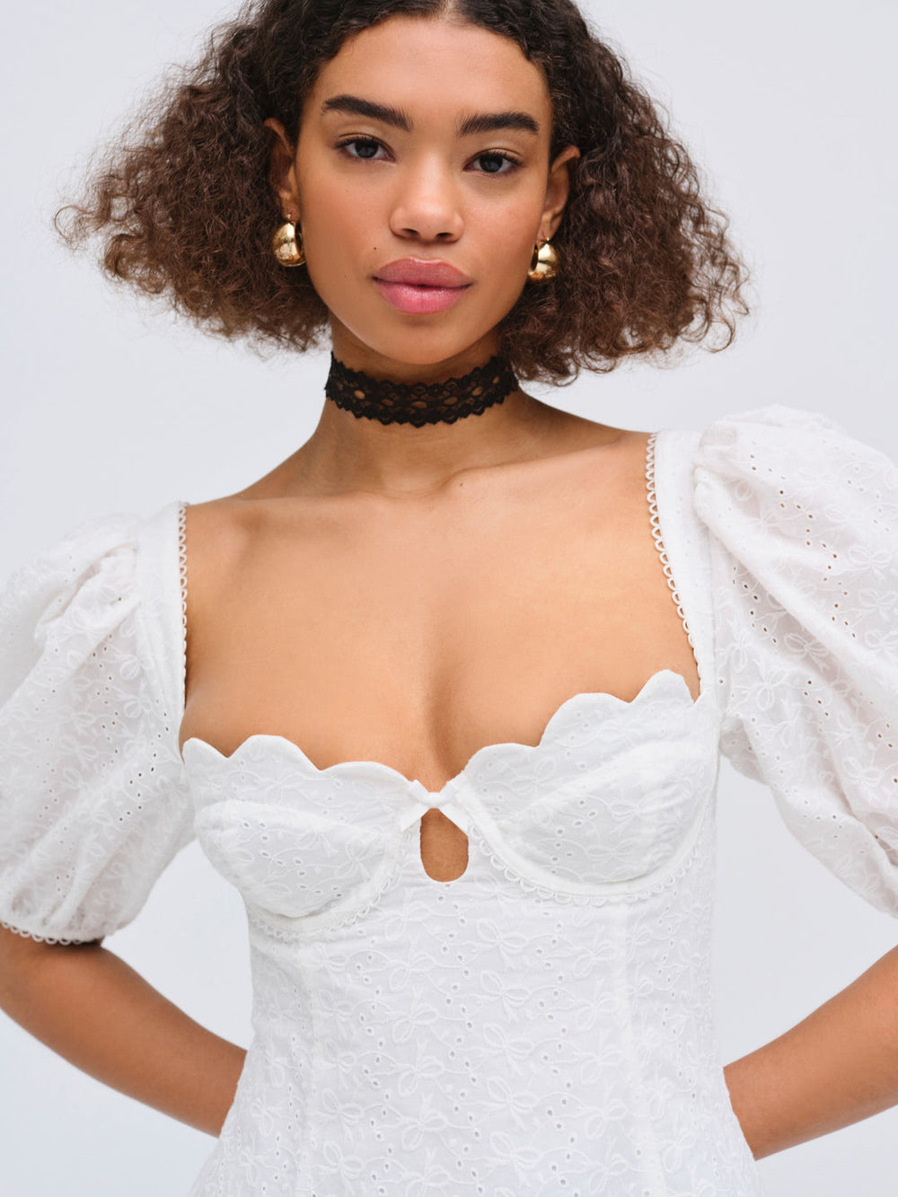 Marseille Mini Dress — White