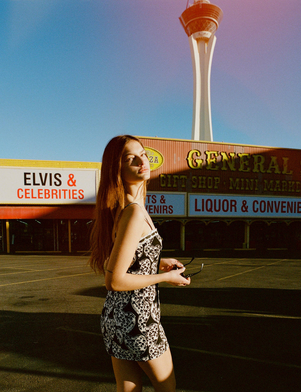 Claire Mini Dress — Black