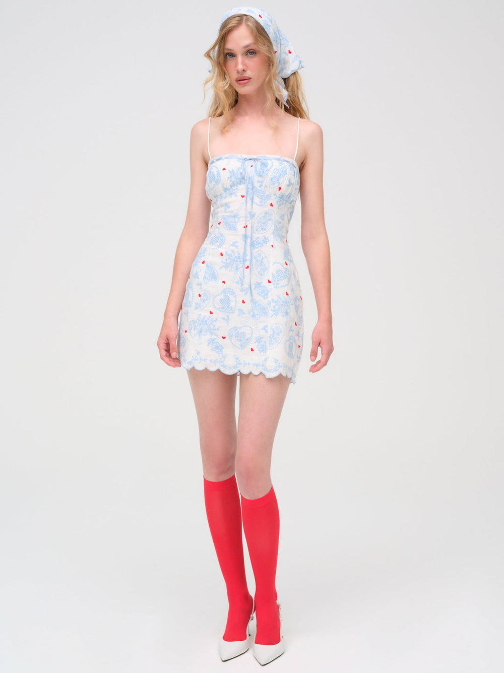 Claire Mini Dress — White