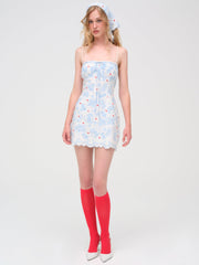 Claire Mini Dress — White