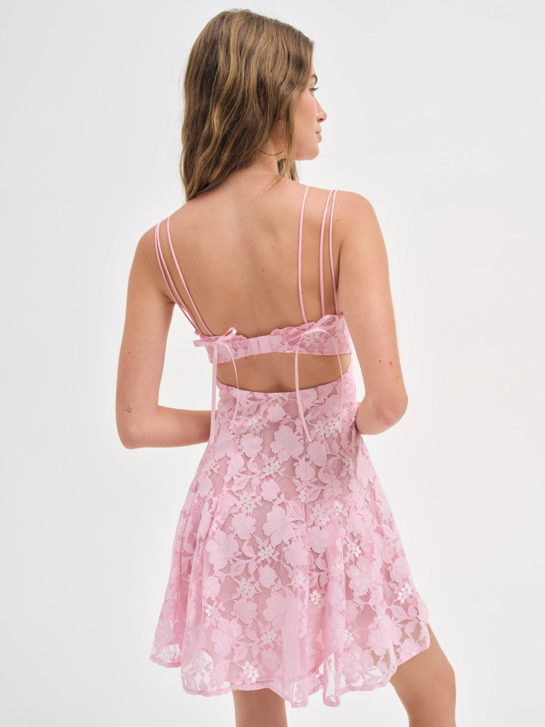 Kate Mini Dress — Pink