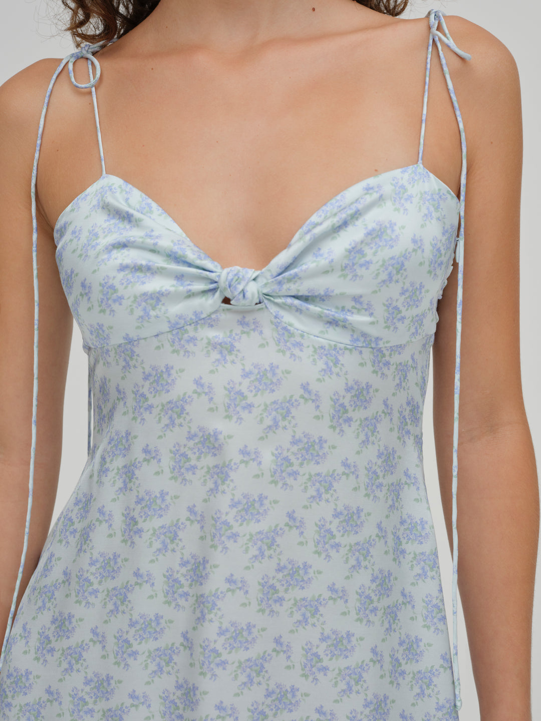 Adira Mini Dress — Blue