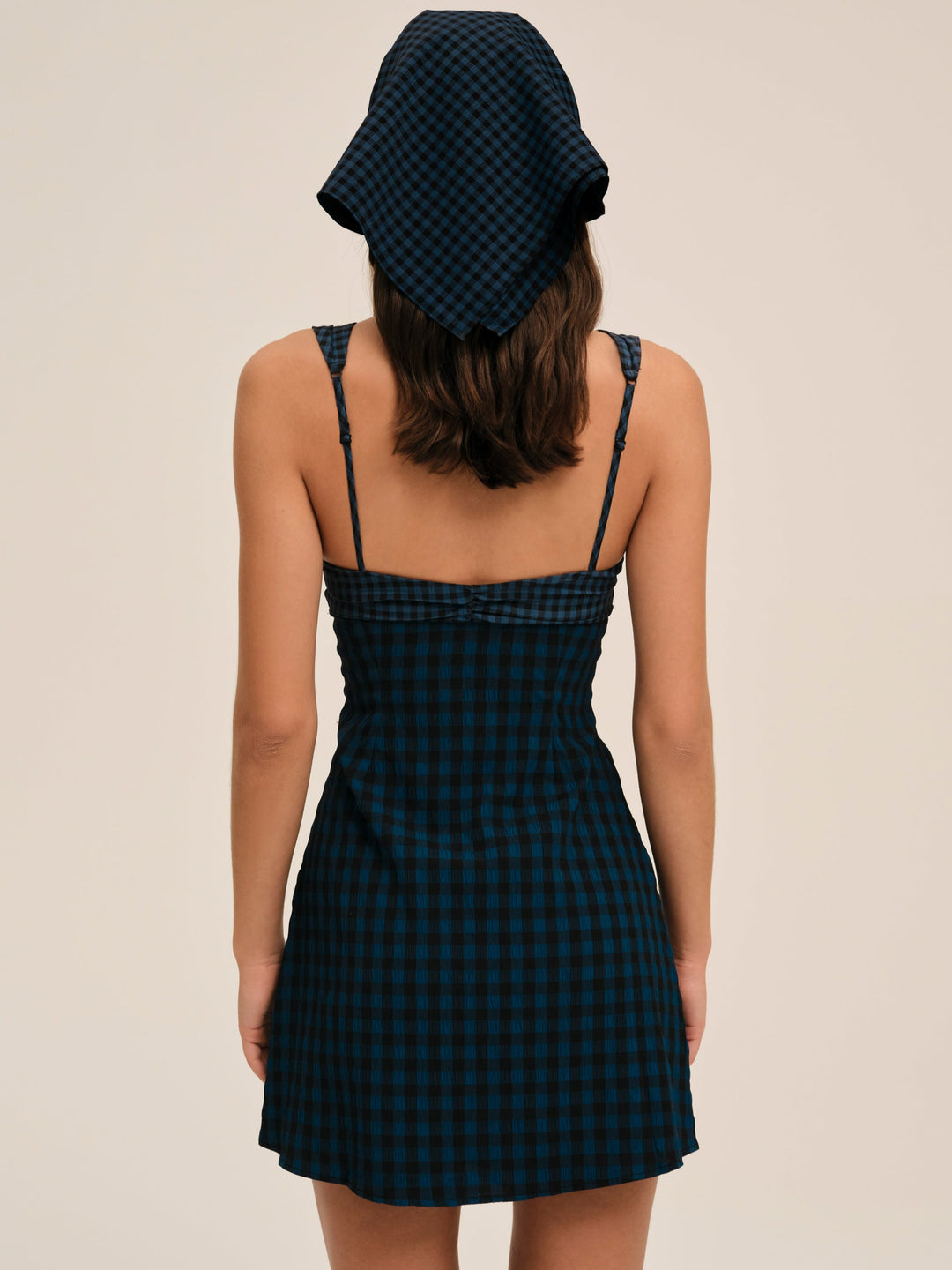Blue River Mini Dress — Navy