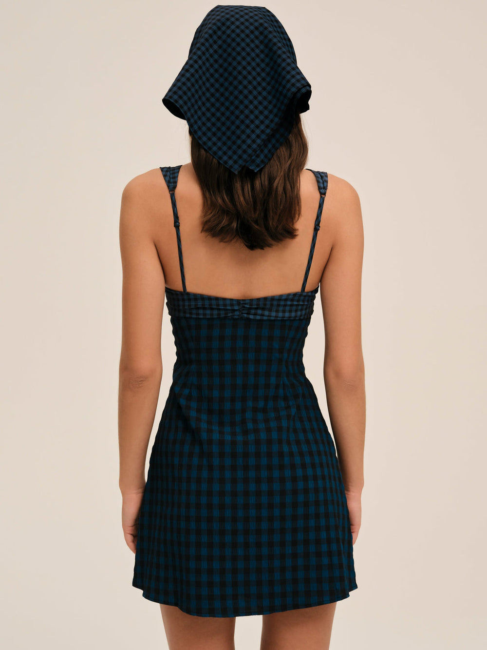 Blue River Mini Dress — Navy