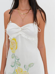 Millie Mini Dress — Yellow